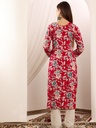 Red Floral Suit Set 