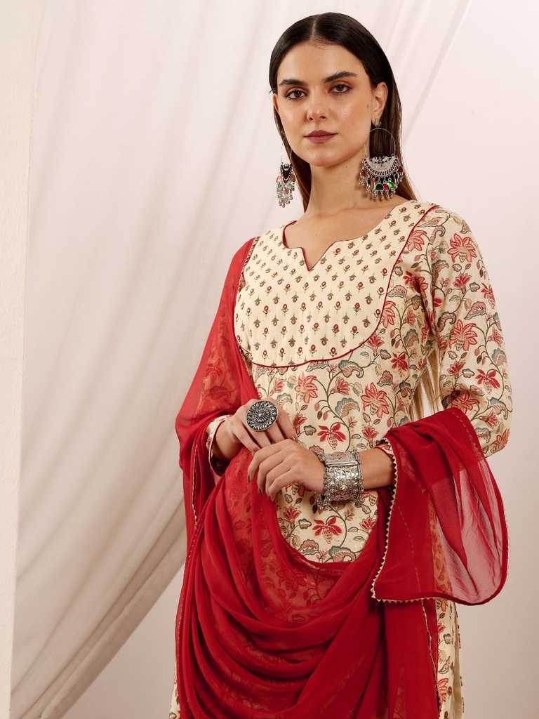 Yoke Suit Set 