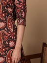 Black Printed Suit Set 