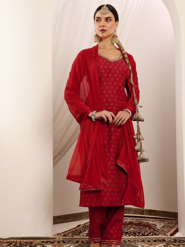 Red Suit Set 