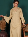 Rayon V Neck Suit Set 