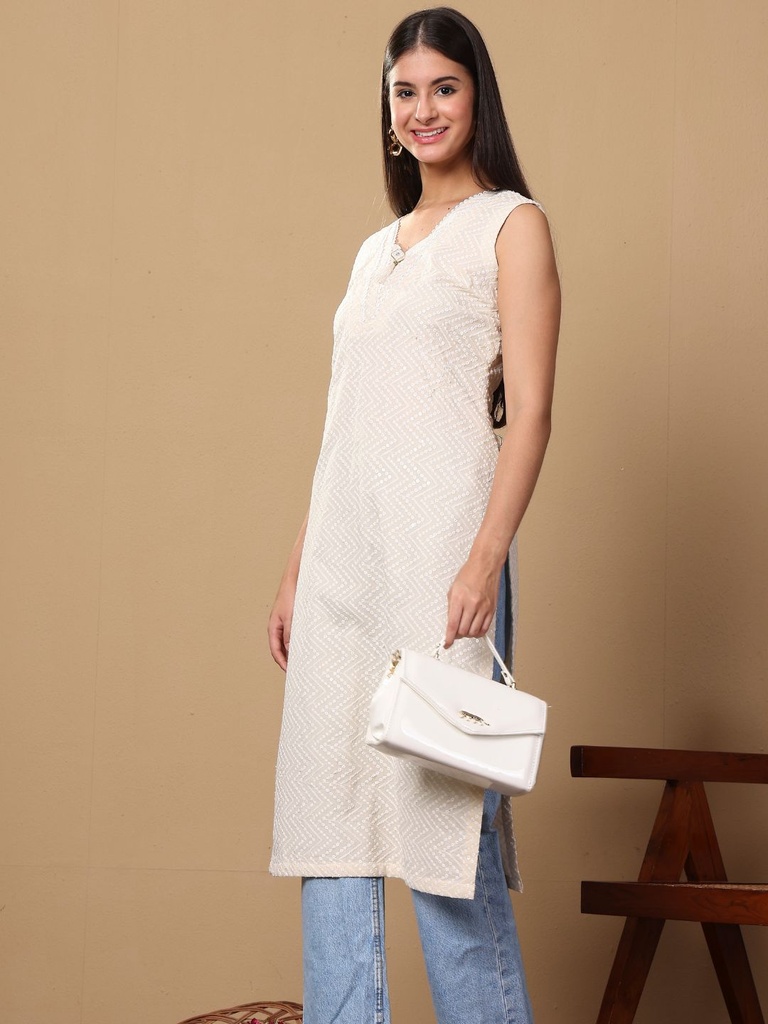 White Kurta 