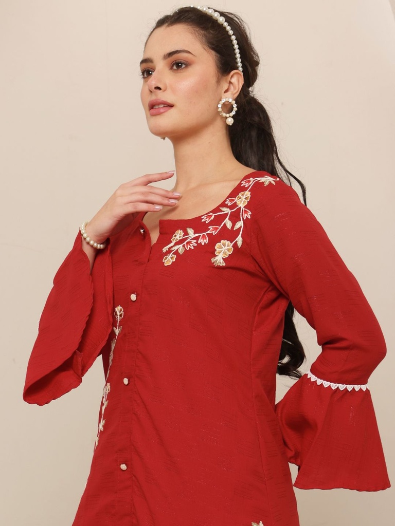 Chanderi Co-ord Set 