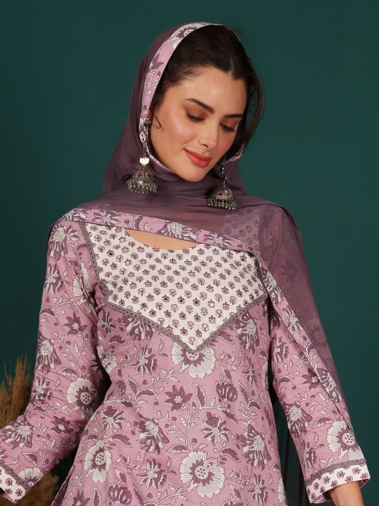 Yoke Suit Set 