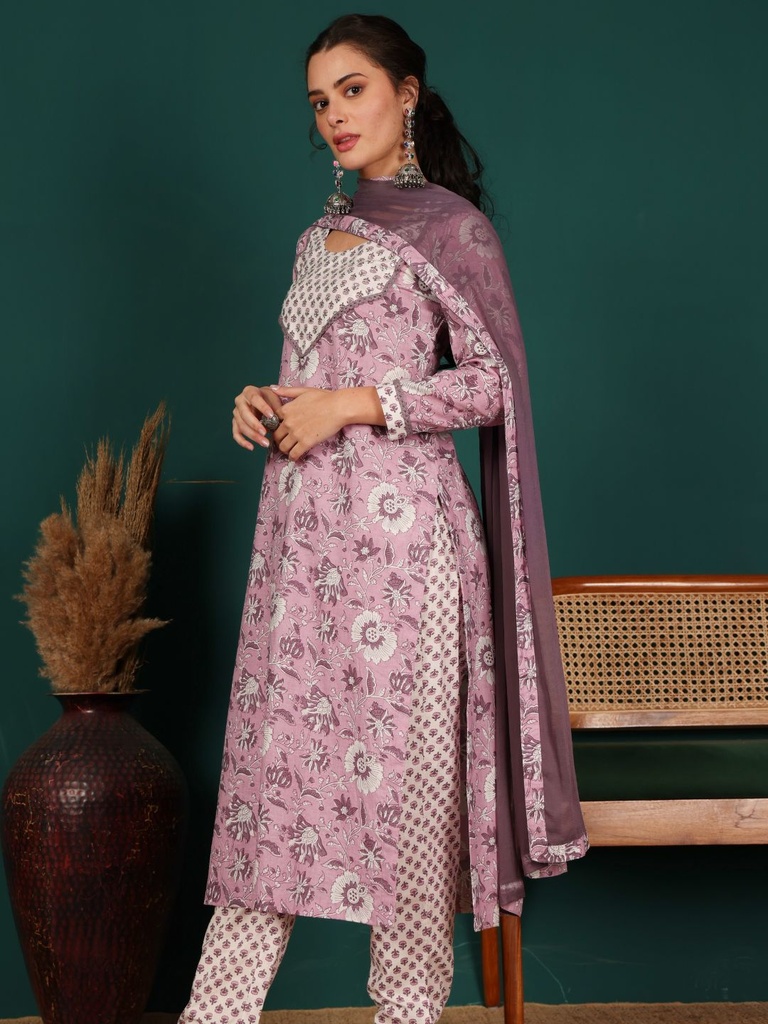 Yoke Suit Set 
