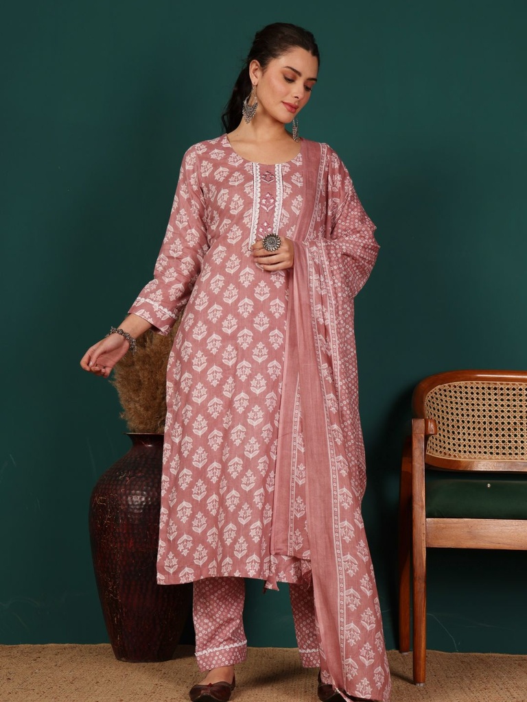 Printed Suit Set 