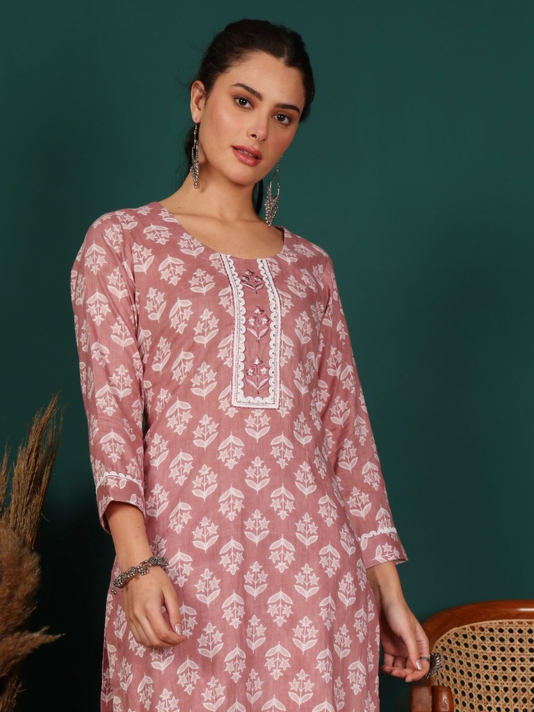 Printed Suit Set 