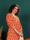 Printed Pure Cotton Tunic With Trouser Co-Ord Set
