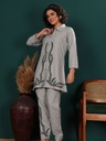 Embroidered Top With Trouser Co-Ords