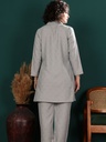Embroidered Top With Trouser Co-Ords