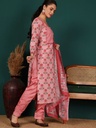 Yoke Printed Suit Set 