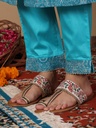 Blue Printed Suit Set 