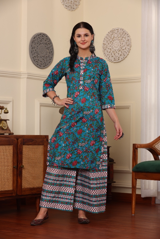 Cotton Kurti Set 