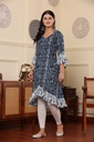 Frill Ruffle Kurti 