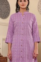 Mandarin Collar Cotton kurti