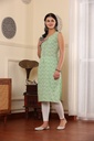 Sleeveless Printed Kurti