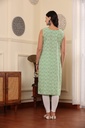 Sleeveless Printed Kurti