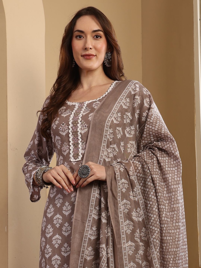 Printed Suit Set