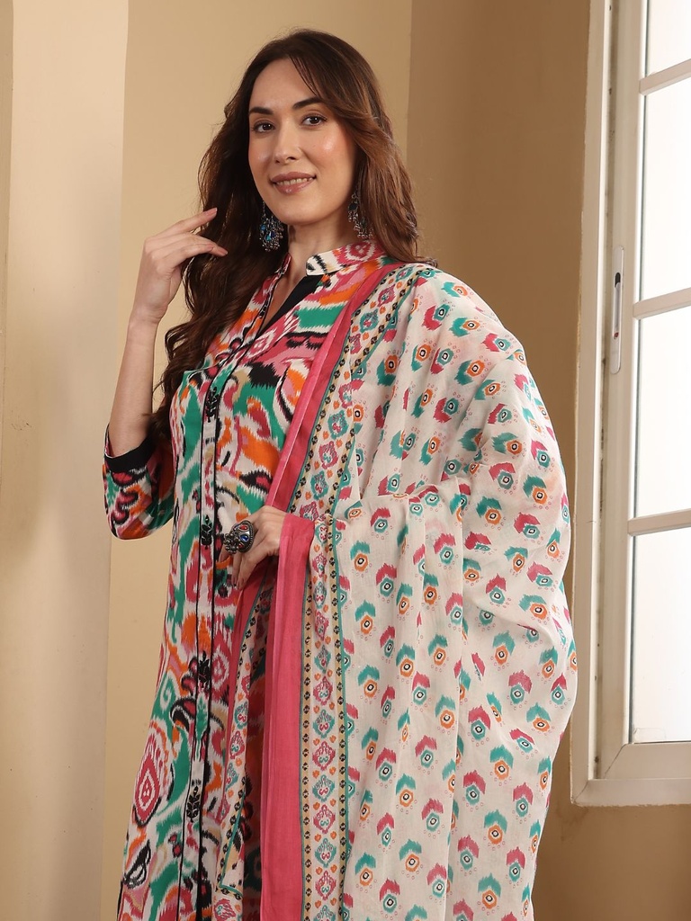 Printed Suit Set 