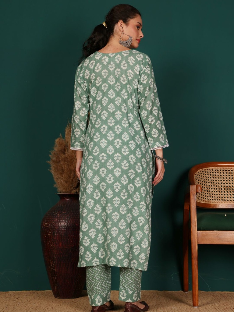 Green Suit Set 
