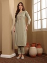 Embroidery Suit Set 