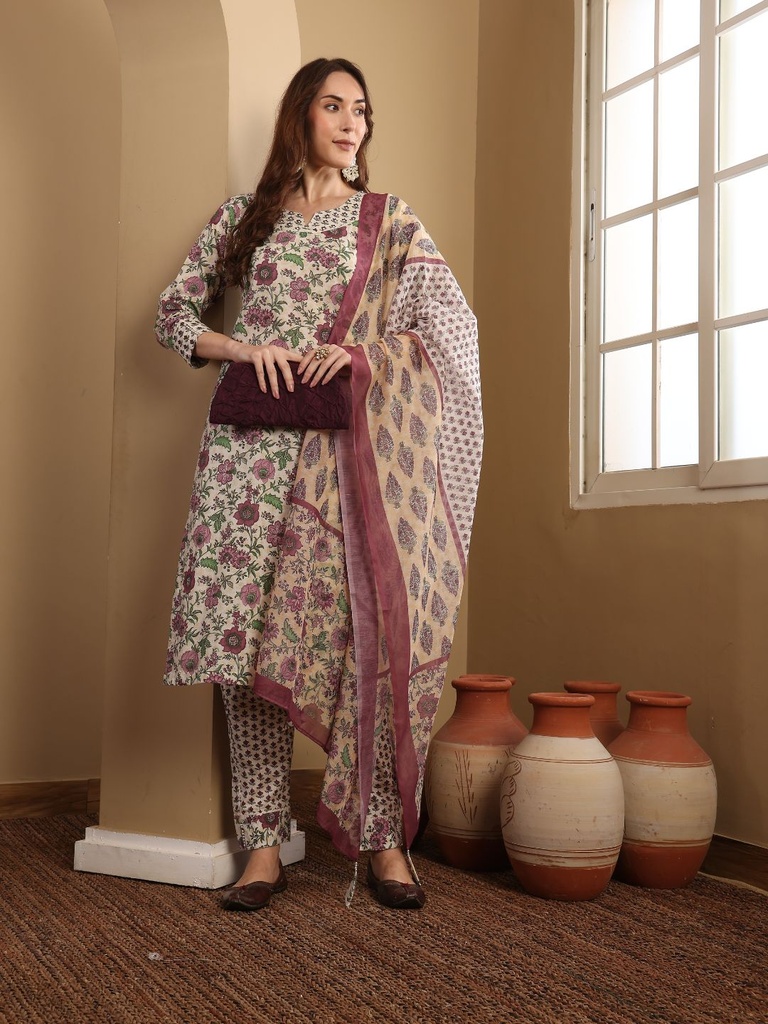 Yoke Suit Set