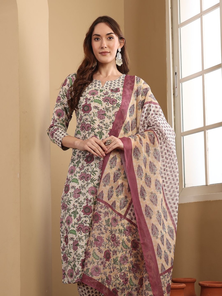 Yoke Suit Set