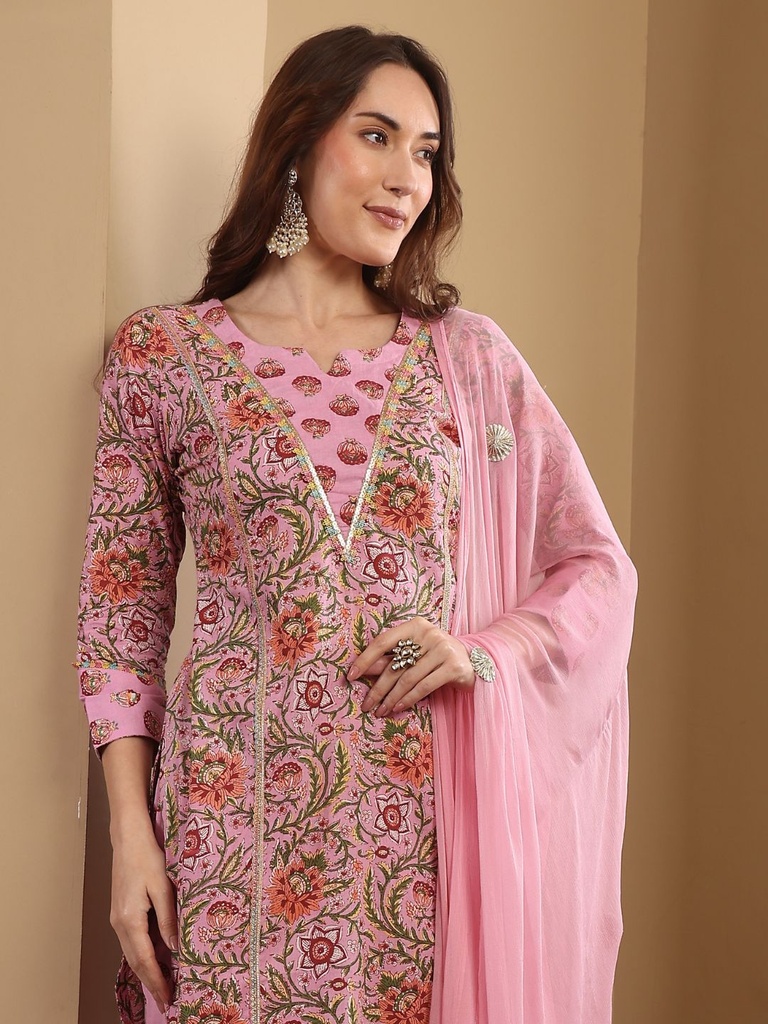 Yoke Suit Set 