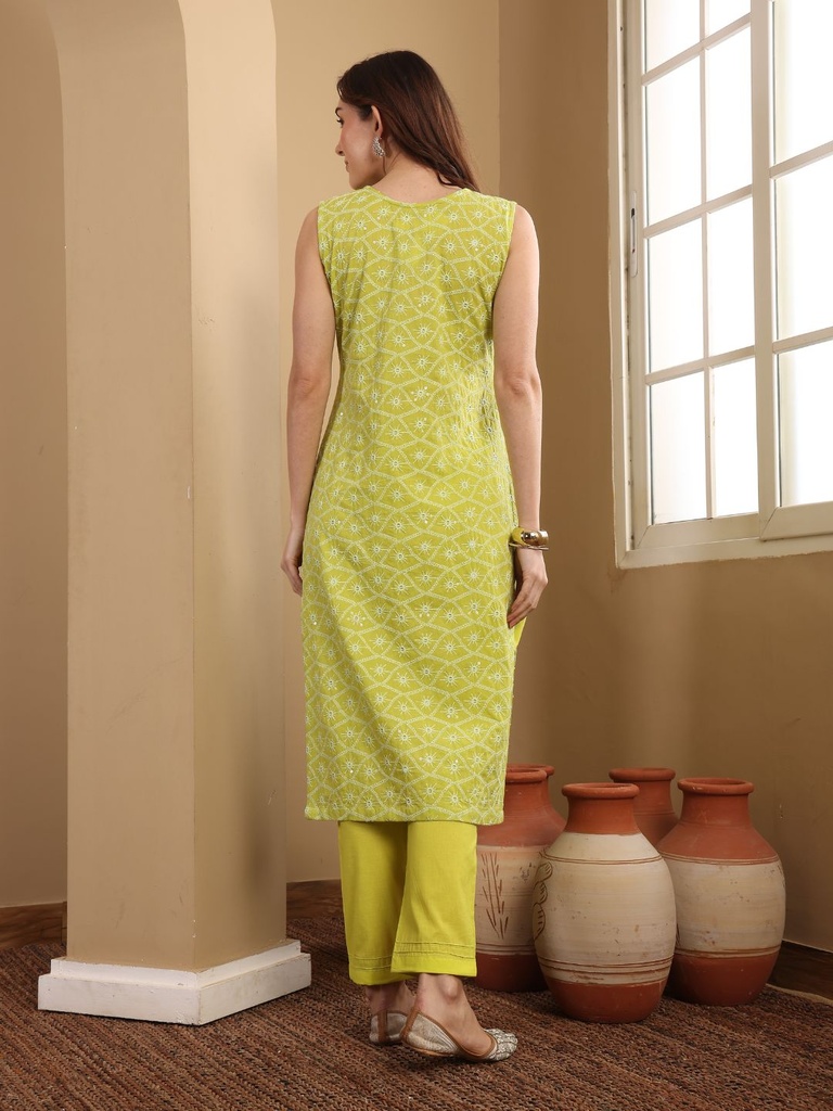 Chikankari Suit Set 