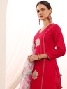 Pink Lotus Suit Set