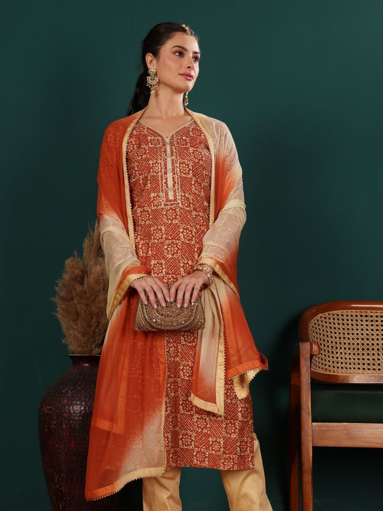 Muslin Suit Set 
