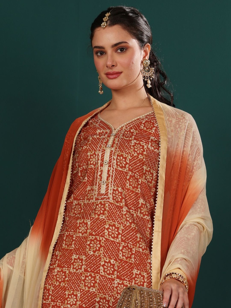 Muslin Suit Set 