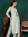 Chanderi Sea Green Suit Set