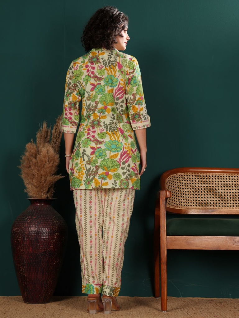 Floral Printed Co-ord Set 