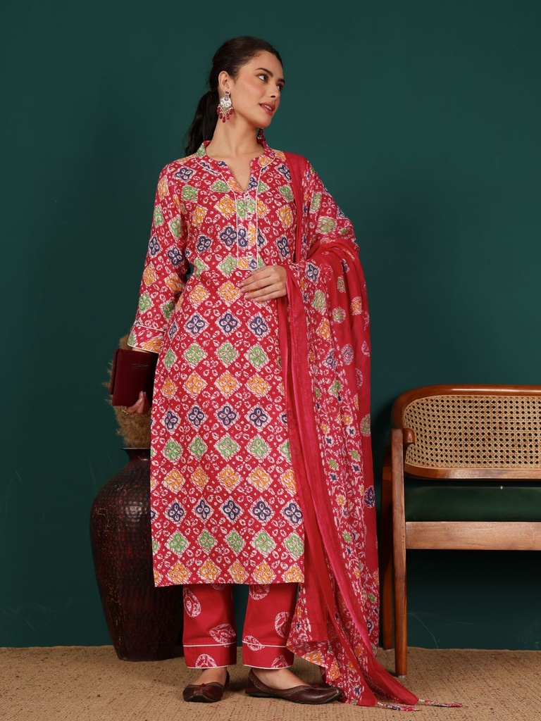 Pure Cotton Suit Set 