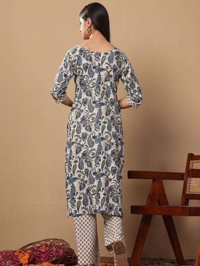 Cotton Printed Suit Set 