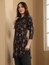 Printed Black Co-ord Set 