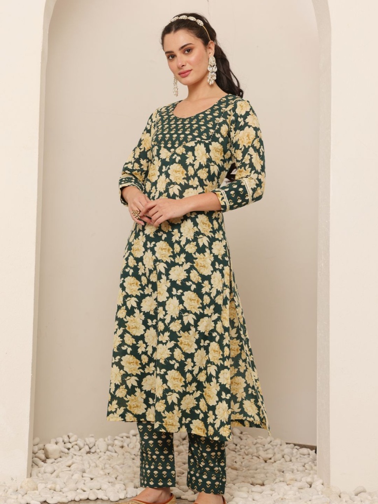 Yoke Suit Set 