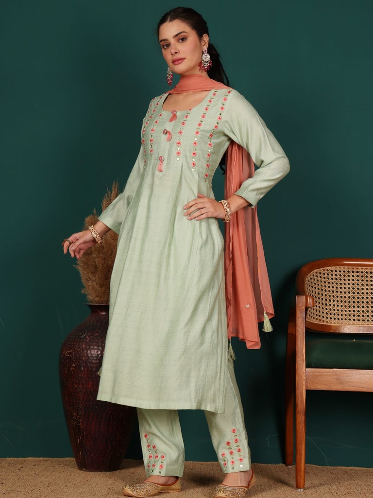 Silk Suit Set