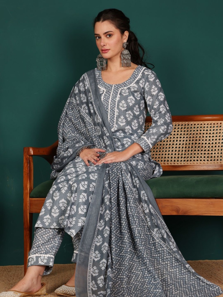 Pure Cotton Suit Set 