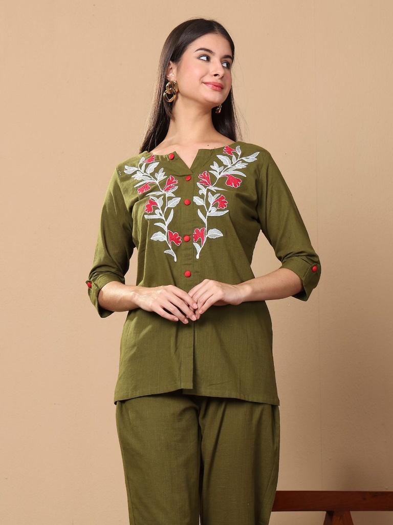 Green Co-ord Set
