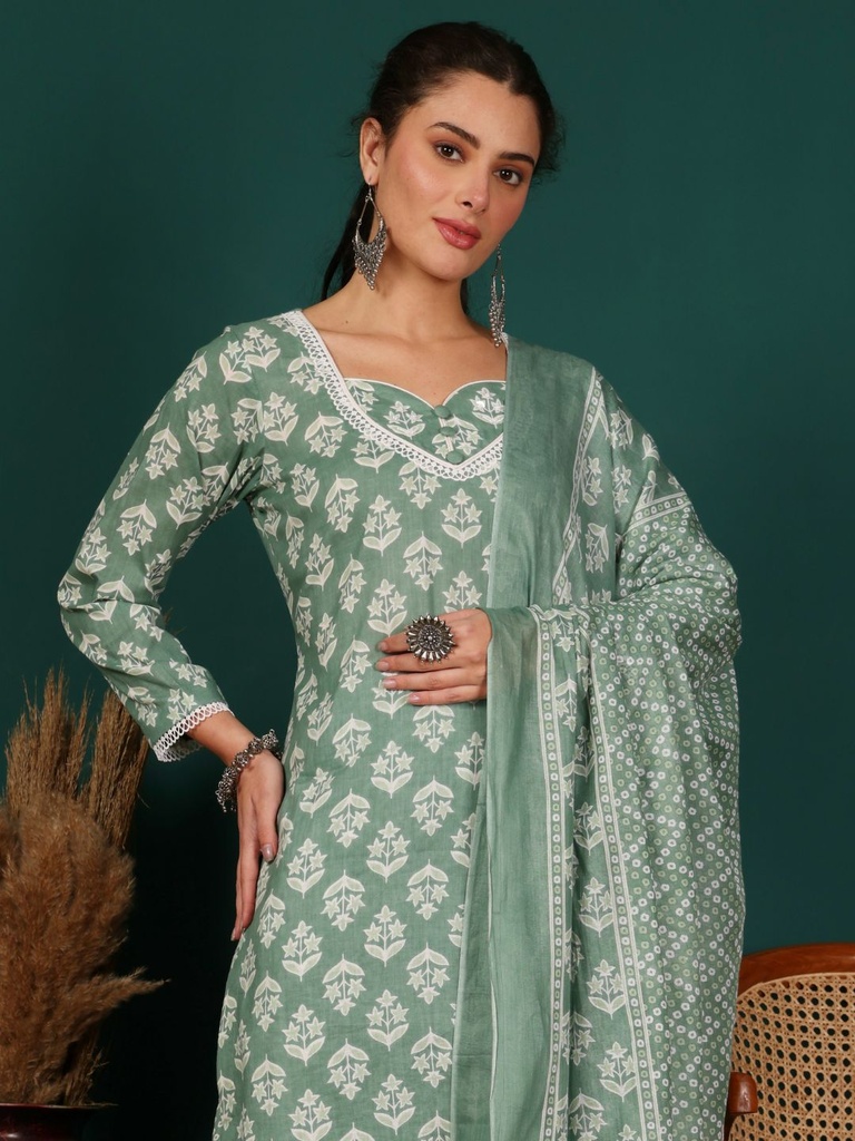 Green Suit Set 