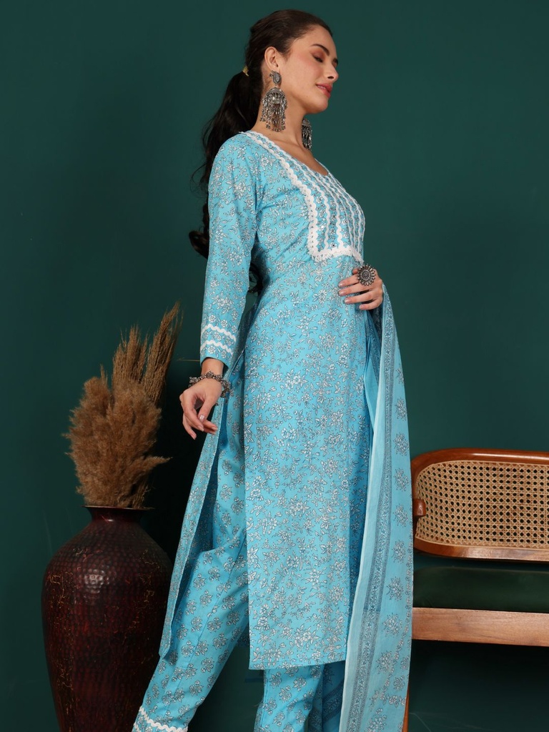 Yoke Suit Set