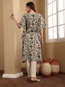 Cotton Printed Kaftan Set