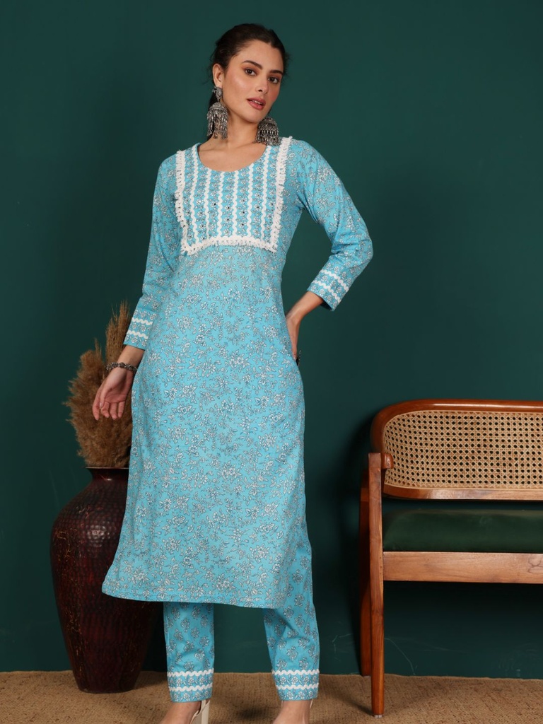 Yoke Suit Set