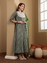 Yoke Pattern Anarkali Suit Set