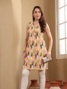 Chikankari Printed Kurti 