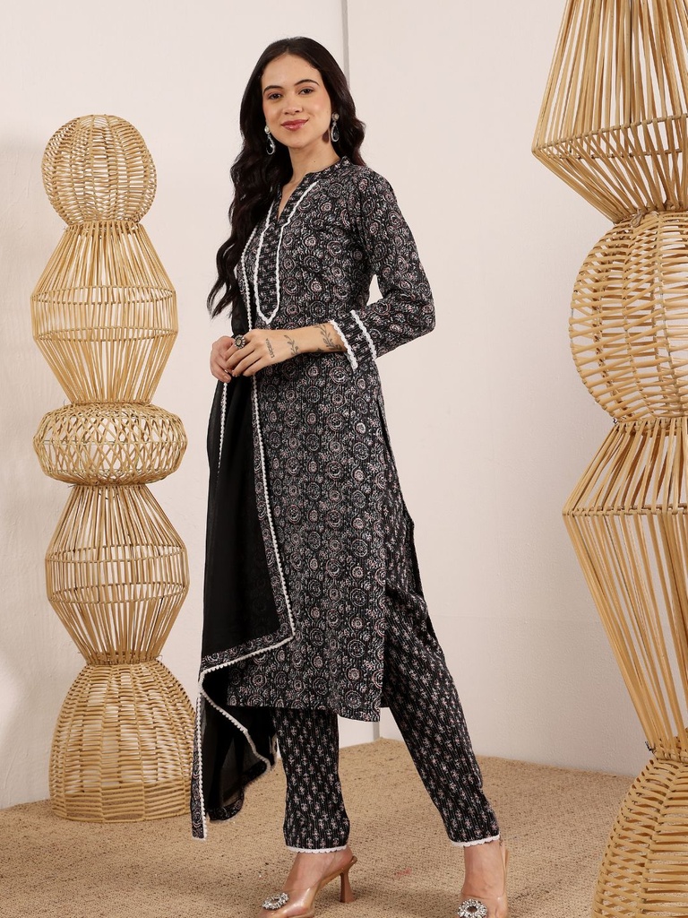 Navy Classic Print