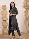 Navy Classic Print