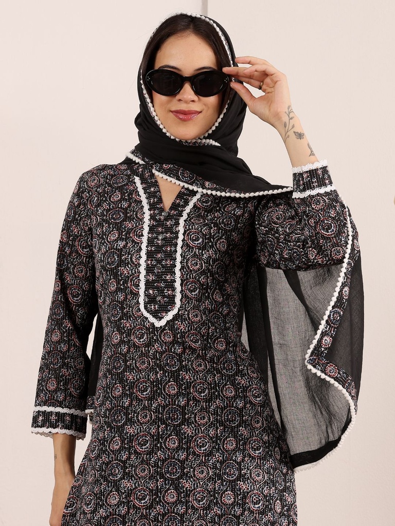 Navy Classic Print
